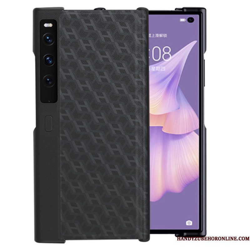 Case Hoesje Huawei Mate XS 2 Telefoonhoesje H-patroon
