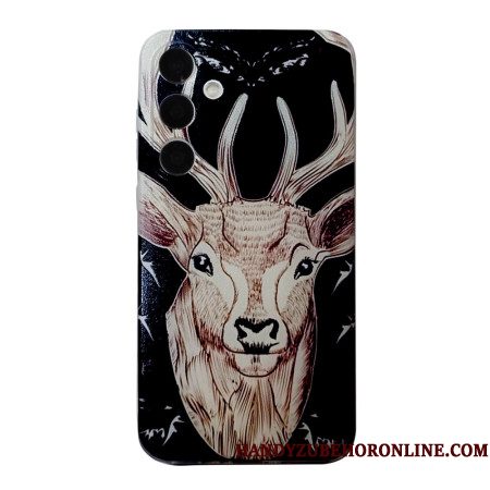 Case Hoesje Samsung Galaxy A17 4g / 5g Telefoonhoesje Hertenkop