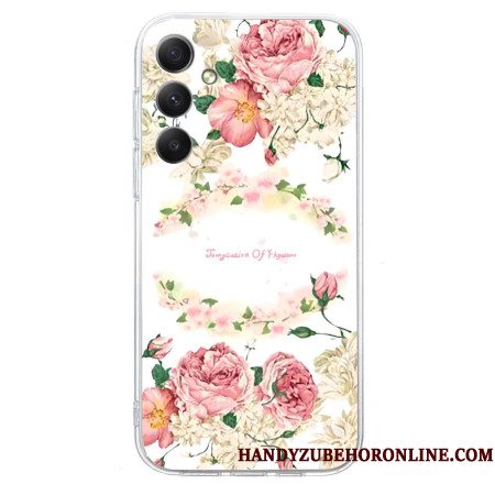 Case Hoesje Samsung Galaxy A17 4g / 5g Telefoonhoesje Vintage Rozen