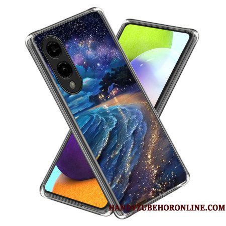Case Hoesje Samsung Galaxy S25 5g Edge Telefoonhoesje Sterrenstrand