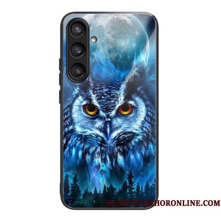 Case Hoesje Samsung Galaxy S25 5g Telefoonhoesje Uilenmaan Van Gehard Glas