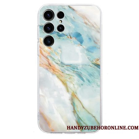 Case Hoesje Samsung Galaxy S25 Ultra 5g Telefoonhoesje Marmerpatroon