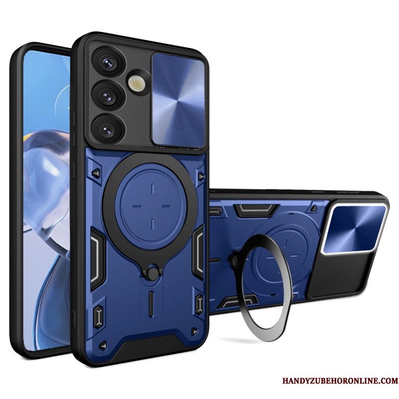 Case Hoesje Samsung Galaxy S26 Telefoonhoesje Schuifbare Camerastandaard En Hoes