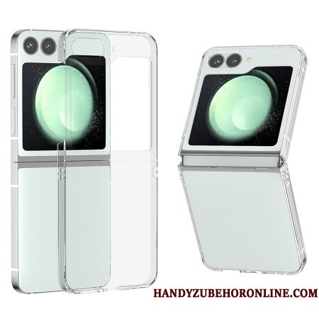 Case Hoesje Samsung Galaxy Z Flip 7 Fe Telefoonhoesje Stevig Transparant