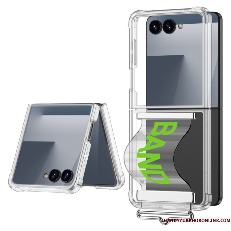 Case Hoesje Samsung Galaxy Z Flip 7 Telefoonhoesje Gkk Multifunctionele Band