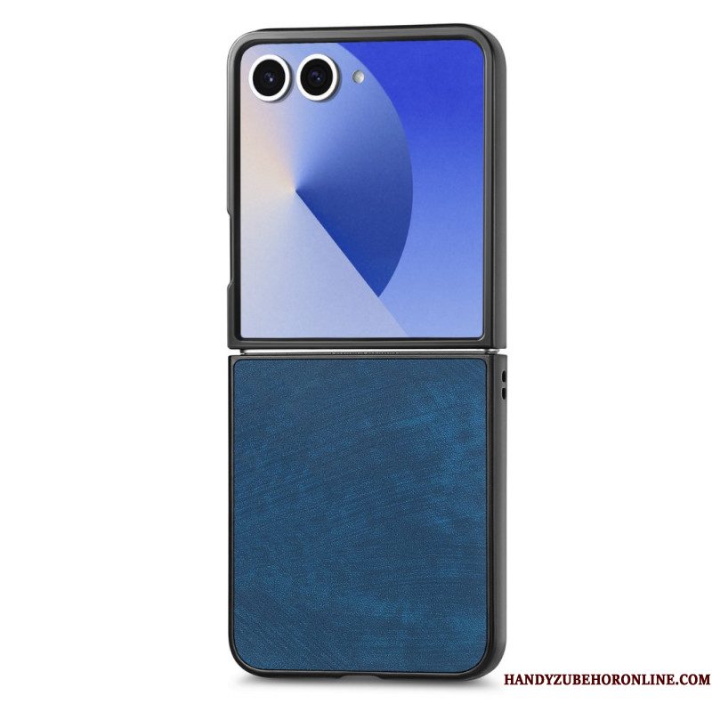Case Hoesje Samsung Galaxy Z Flip 7 Telefoonhoesje Suède-effect
