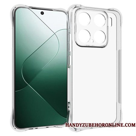 Case Hoesje Xiaomi 15 Telefoonhoesje Verstevigd Transparant