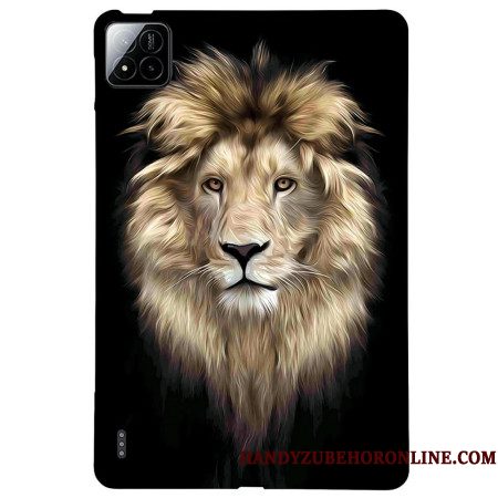 Case Hoesje Xiaomi Pad 7 / 7 Pro Telefoonhoesje Leeuwmotief
