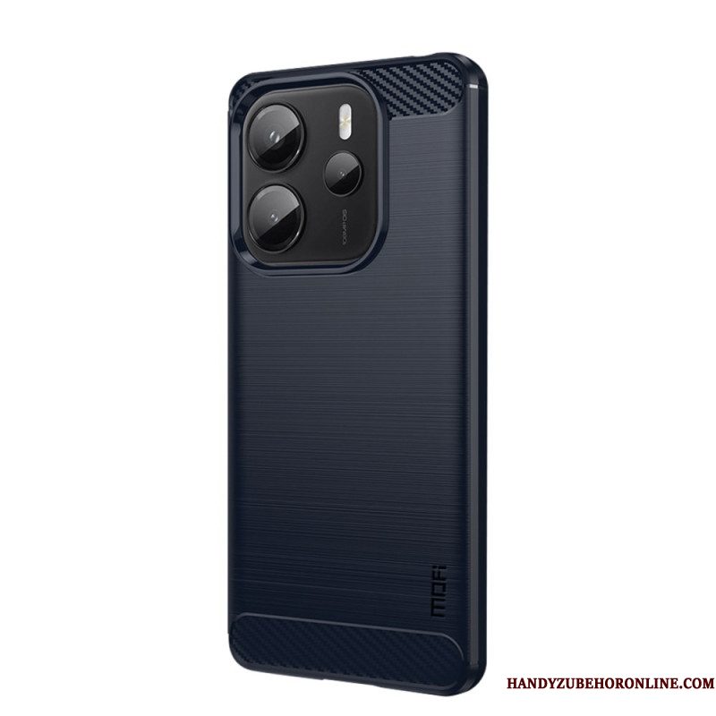 Case Hoesje Xiaomi Redmi Note 14 4g Telefoonhoesje Geborsteld Koolstofvezel