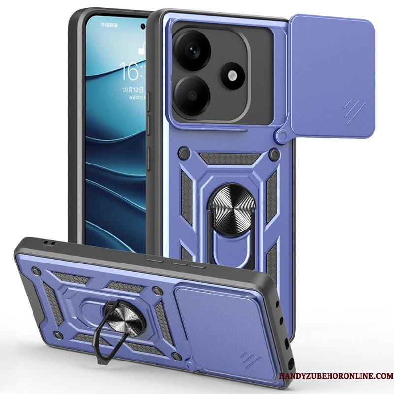 Case Hoesje Xiaomi Redmi Note 14 5g Telefoonhoesje Schuifbare Camerahoes En Standaard