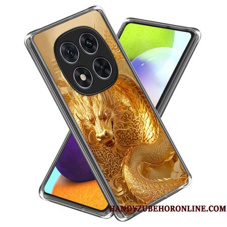 Case Hoesje Xiaomi Redmi Note 14 Pro 4g Telefoonhoesje Gouden Draak