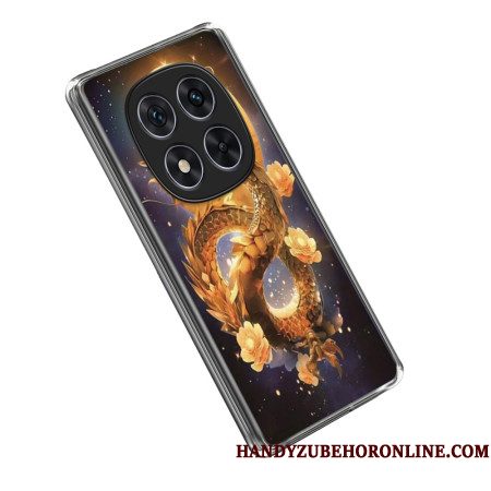 Case Hoesje Xiaomi Redmi Note 14 Pro 4g Telefoonhoesje Gouden Draak
