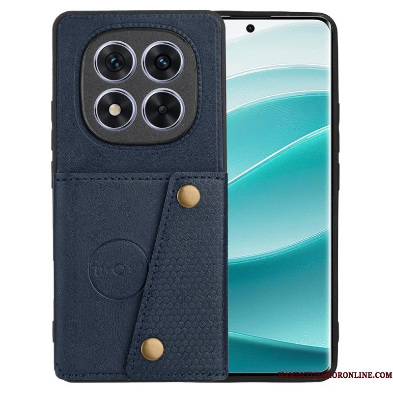 Case Hoesje Xiaomi Redmi Note 14 Pro Plus 5g Telefoonhoesje Kaarthouder En Standaard In Lederlook