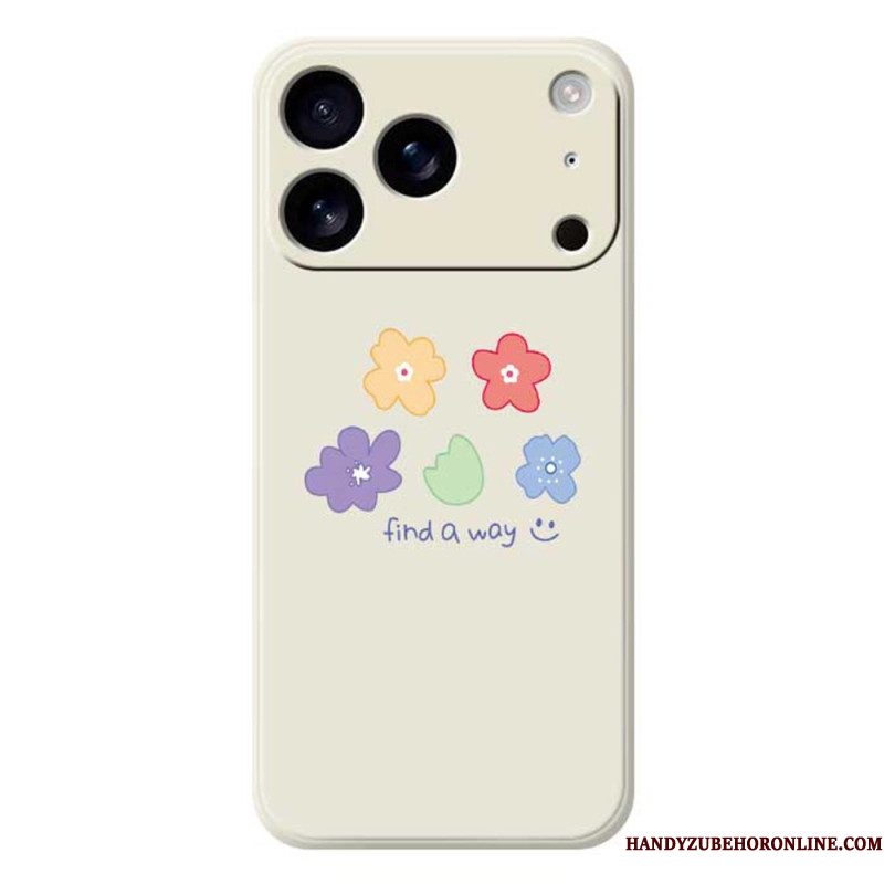 Case Hoesje iPhone 17 Pro Max Telefoonhoesje Kleine Bloemen
