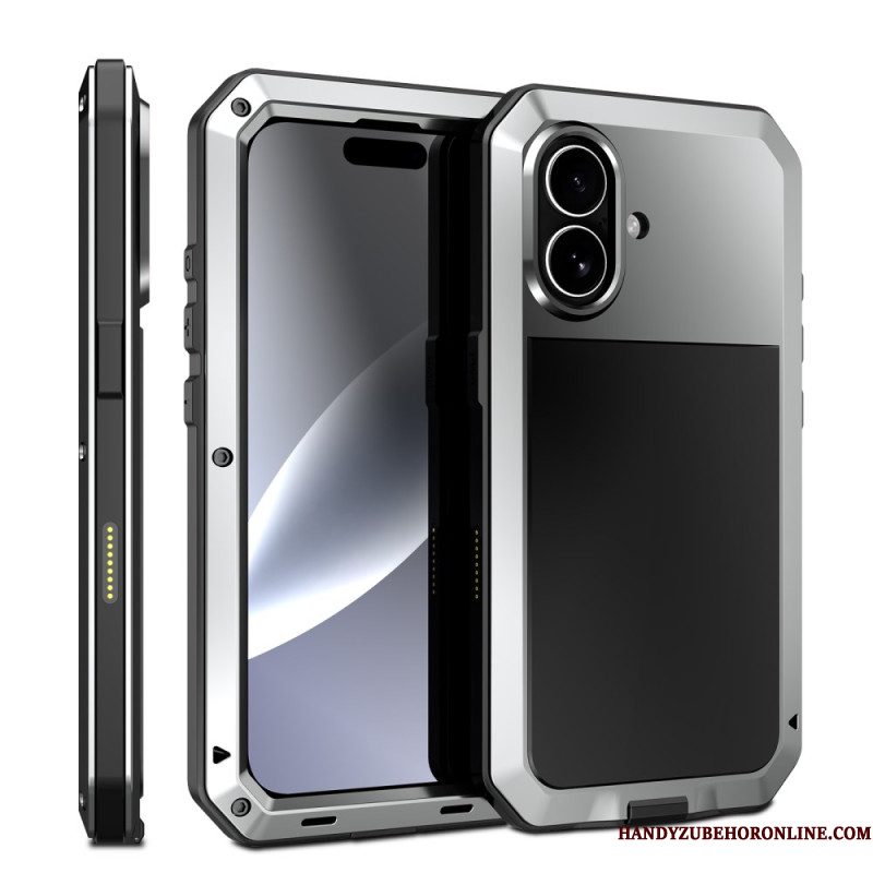 Case Hoesje iPhone 17 Telefoonhoesje Met Gehard Glazen Schermbeschermer