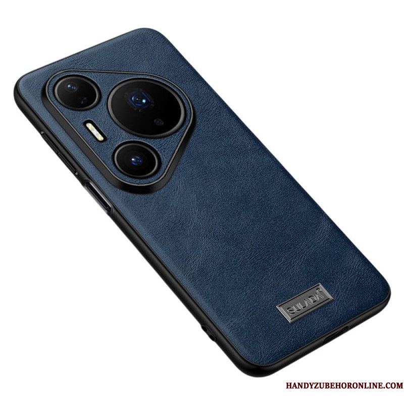 Cover Hoesje Huawei Pura 80 Pro Telefoonhoesje Sulada Lederlook