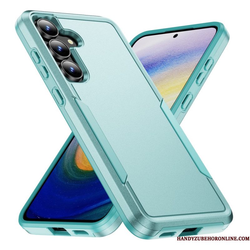 Cover Hoesje Samsung Galaxy S25 Fe Telefoonhoesje Metaaleffect