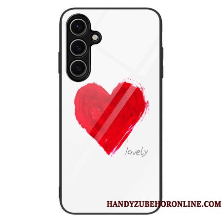 Cover Hoesje Samsung Galaxy S25 Plus 5g Telefoonhoesje Gehard Glas Met Lovely