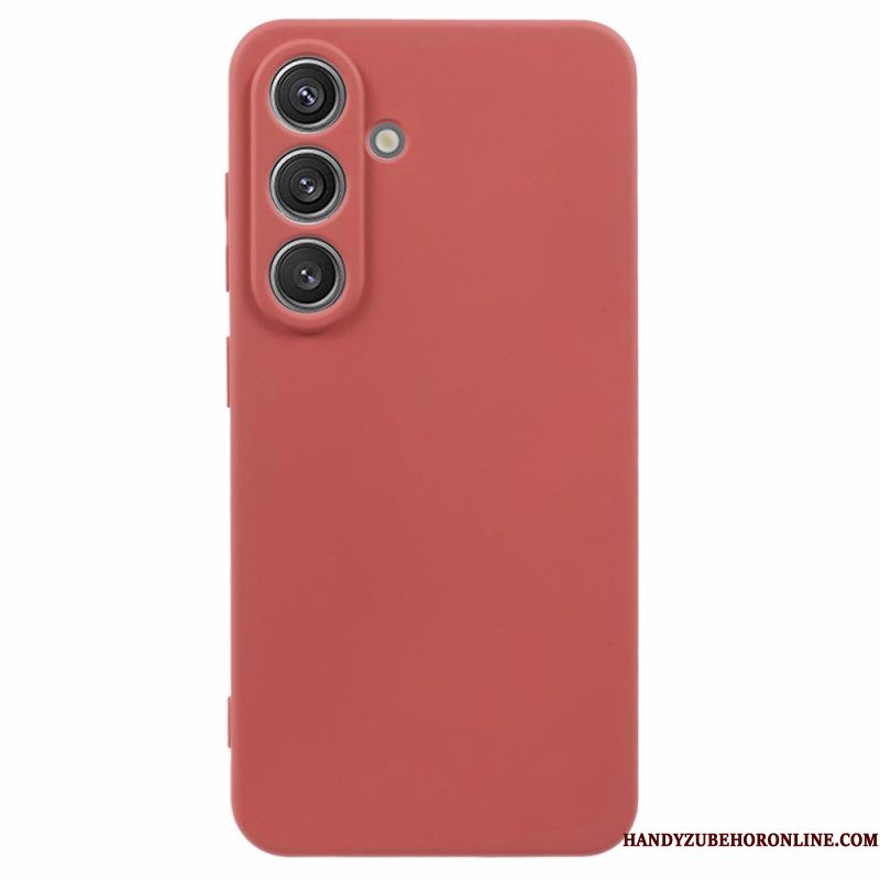 Cover Hoesje Samsung Galaxy S25 Plus 5g Telefoonhoesje Voering Van Siliconenvezel