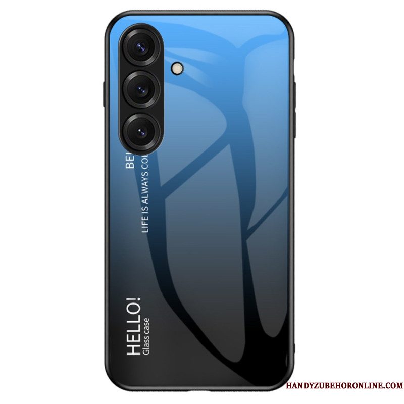 Cover Hoesje Samsung Galaxy S26 Telefoonhoesje Hello Gehard Glas