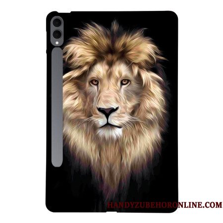 Cover Hoesje Samsung Galaxy Tab S11 Ultra Telefoonhoesje Leeuwenpatroon