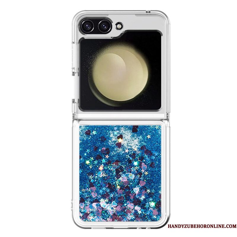 Cover Hoesje Samsung Galaxy Z Flip 7 Fe Telefoonhoesje Glitter
