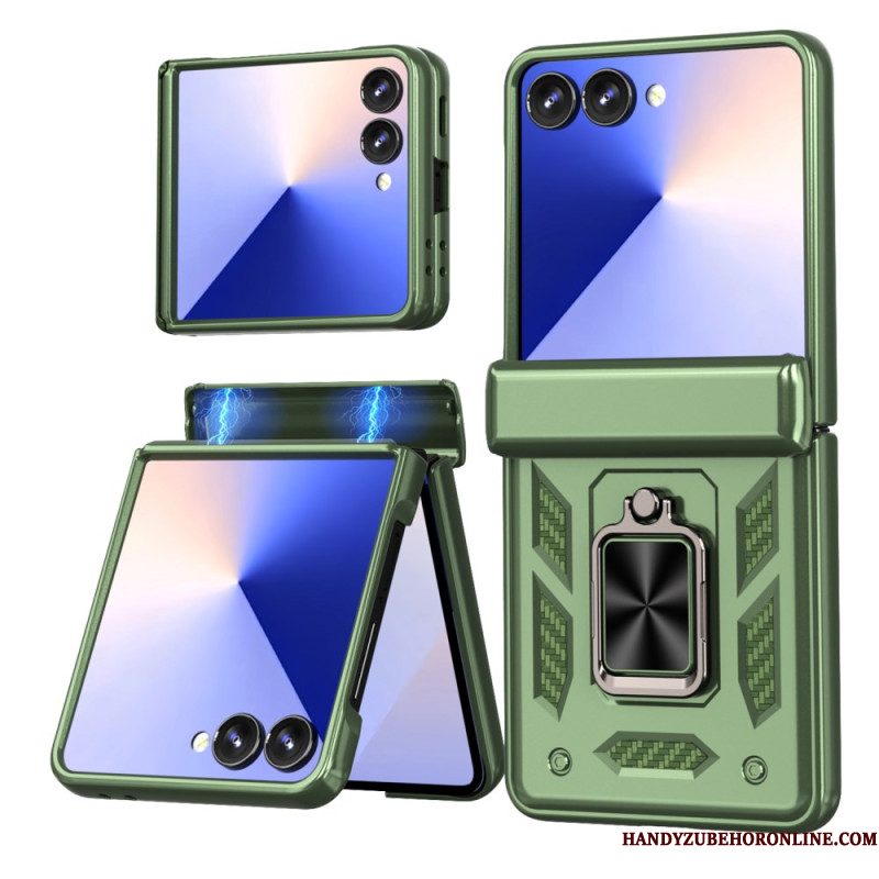Cover Hoesje Samsung Galaxy Z Flip 7 Telefoonhoesje Duurzame Ring