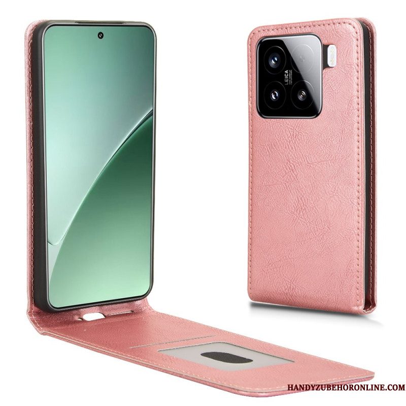 Cover Hoesje Xiaomi 15 Telefoonhoesje Magnetische Verticale Flipcover