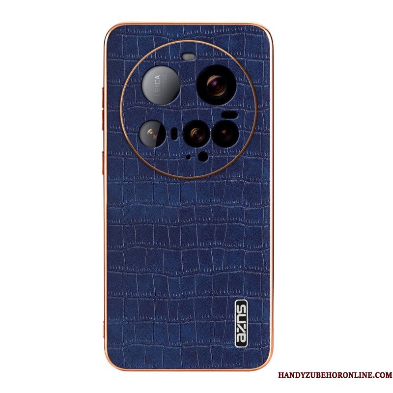 Cover Hoesje Xiaomi 15 Ultra Telefoonhoesje Krokodillentextuur Azns