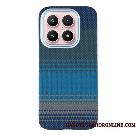 Cover Hoesje Xiaomi 17 Telefoonhoesje Gradient With Metal Frame For Lens - Floating Blue