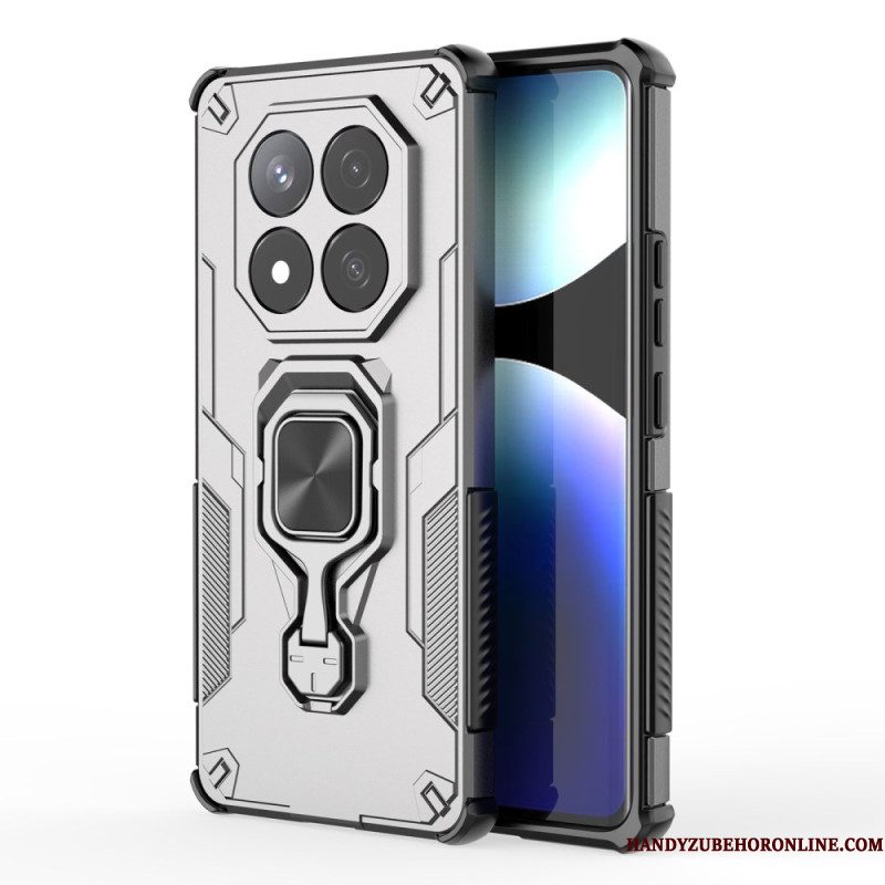 Cover Hoesje Xiaomi Redmi Note 14 Pro 4g Telefoonhoesje Ultra Duurzaam Met Draaibare Standaard