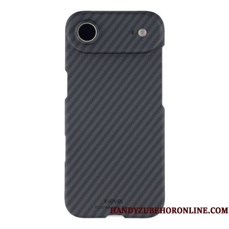 Cover Hoesje iPhone Air Telefoonhoesje Magsafe X-level Koolstofvezeltextuur