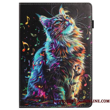 Cover Samsung Galaxy Tab S10 Fe Muzikale Kat