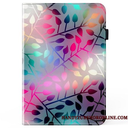 Cover Samsung Galaxy Tab S10 Plus Kleurrijke Bladeren