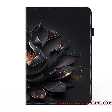 Cover Voor Samsung Galaxy Tab S10 Plus Paarse Lotus