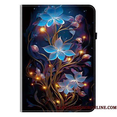 Cover Xiaomi Pad 7 / 7 Pro Lichtgevende Bloemen Bescherming Hoesje