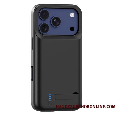 Externe Batterijhoes Van 5000 Mah Voor iPhone 17 Pro Met Ingebouwde Standaard
