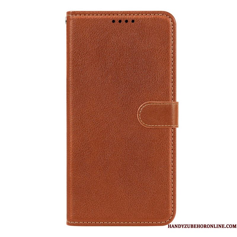 Flip Case Leren Samsung Galaxy A17 4g / 5g Muntvakje En Rfid-bescherming