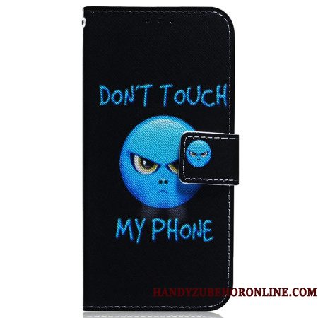 Flip Case Leren Xiaomi 15 Ultra Emoji-telefoon