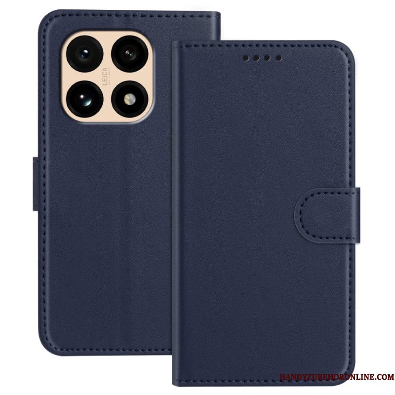 Flip Case Leren Xiaomi 15t Leer-effect
