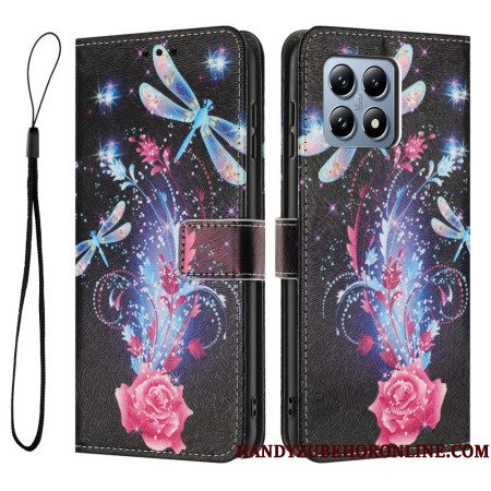 Flip Case Leren Xiaomi 15t Libellen