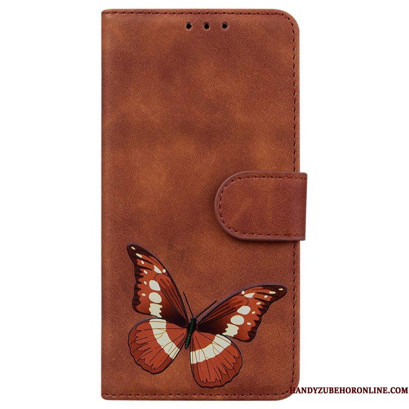 Flip Case Leren Xiaomi 15t Vlinderprint