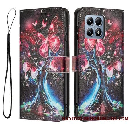 Flip Case Leren Xiaomi 15t Vlinderstruik