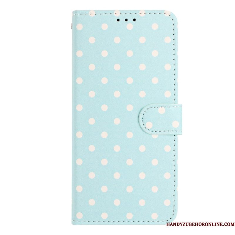Flip Case Leren Xiaomi 17 Pro Max Polka Dots
