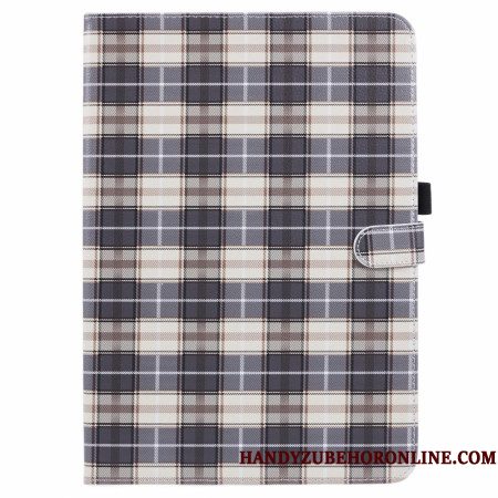 Flip Case Leren Xiaomi Pad 6s Pro Rasterpatroon