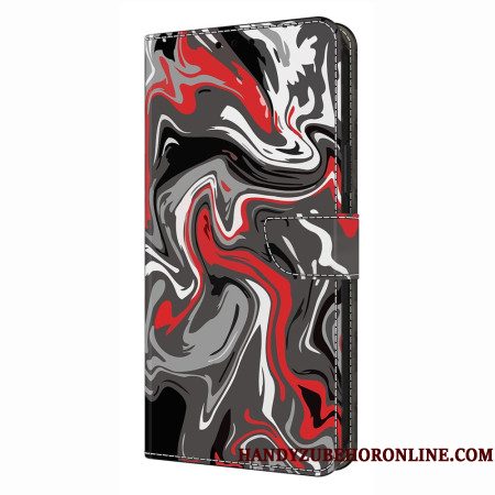 Flip Case Leren Xiaomi Redmi Note 14 Pro 4g Schilderij
