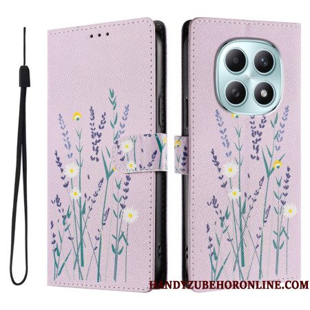 Flip Case Leren Xiaomi Redmi Note 15 5g Lavendel