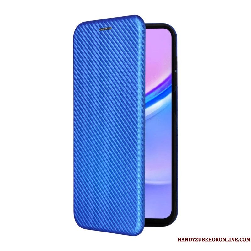 Folio-hoesje Samsung Galaxy A17 4g / 5g Koolstofvezel