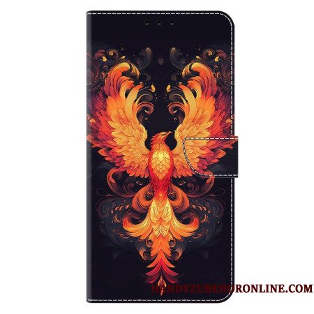 Folio-hoesje Samsung Galaxy A17 4g / 5g Telefoonhoesje Vuurvogel