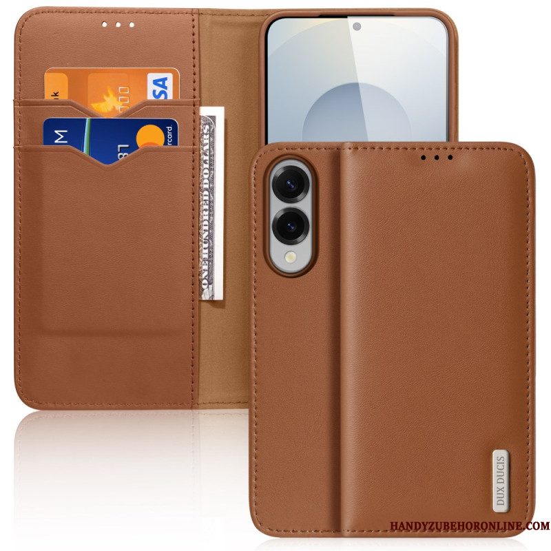 Folio-hoesje Samsung Galaxy S25 5g Edge Hivo-serie Dux Ducis